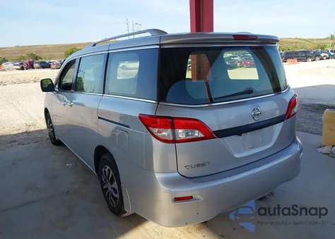 2014 Nissan Quest S from USA, damaged, VIN JN8AE2KP0E9104684